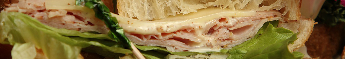 Eating American (New) Sandwich at 903 Mills Market restaurant in Orlando, FL.